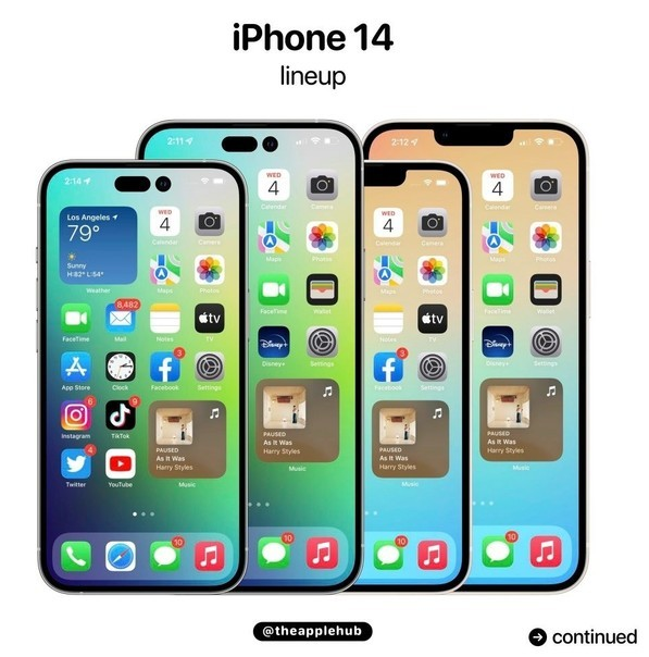 旬邑苹果14维修分享iPhone 14全家福 
