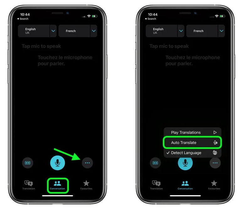 旬邑苹果手机维修分享iOS 15 “翻译” App 新改进 