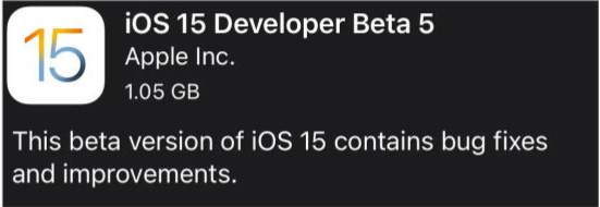 旬邑苹果手机维修分享如何升级到iOS15.0 beta5 